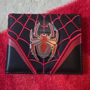 New Spiderman marvel comic anime manga leather wallet